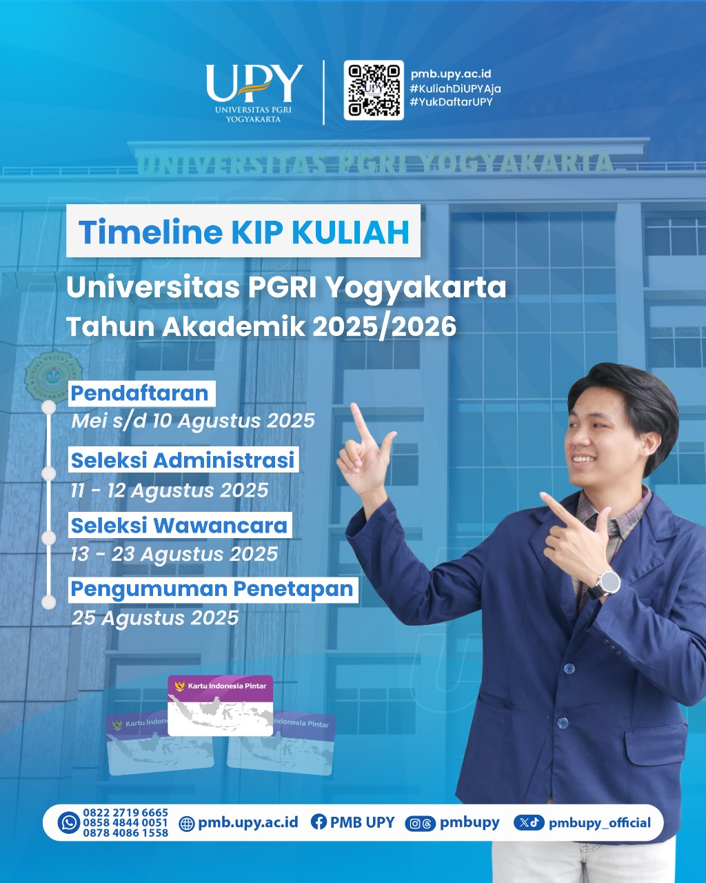 Timeline Pendaftaran KIP UPY 2025